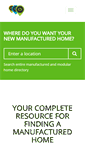 Mobile Screenshot of manufacturedhomes.com